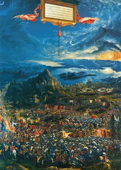 The Battle of Alexander at Issus Albrecht Altdorfer